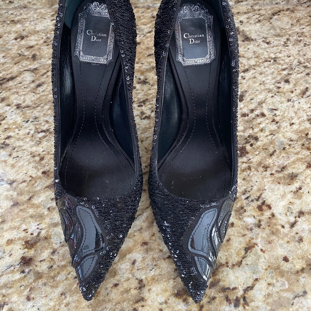“DIOR ROSE PUMP”. 900 blk 6.5 (36.5) - Picture 1 of 8